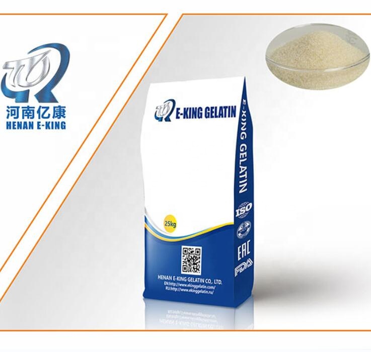 Food grade beef gelatin powder 280bloom 40mesh with ISO HACCP MUI certificate gelatin